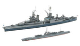 I58 Late Type IJN Submarine & USS Indianapolis CA35 Heavy Cruiser (2 Kits) 1/700 Tamiya